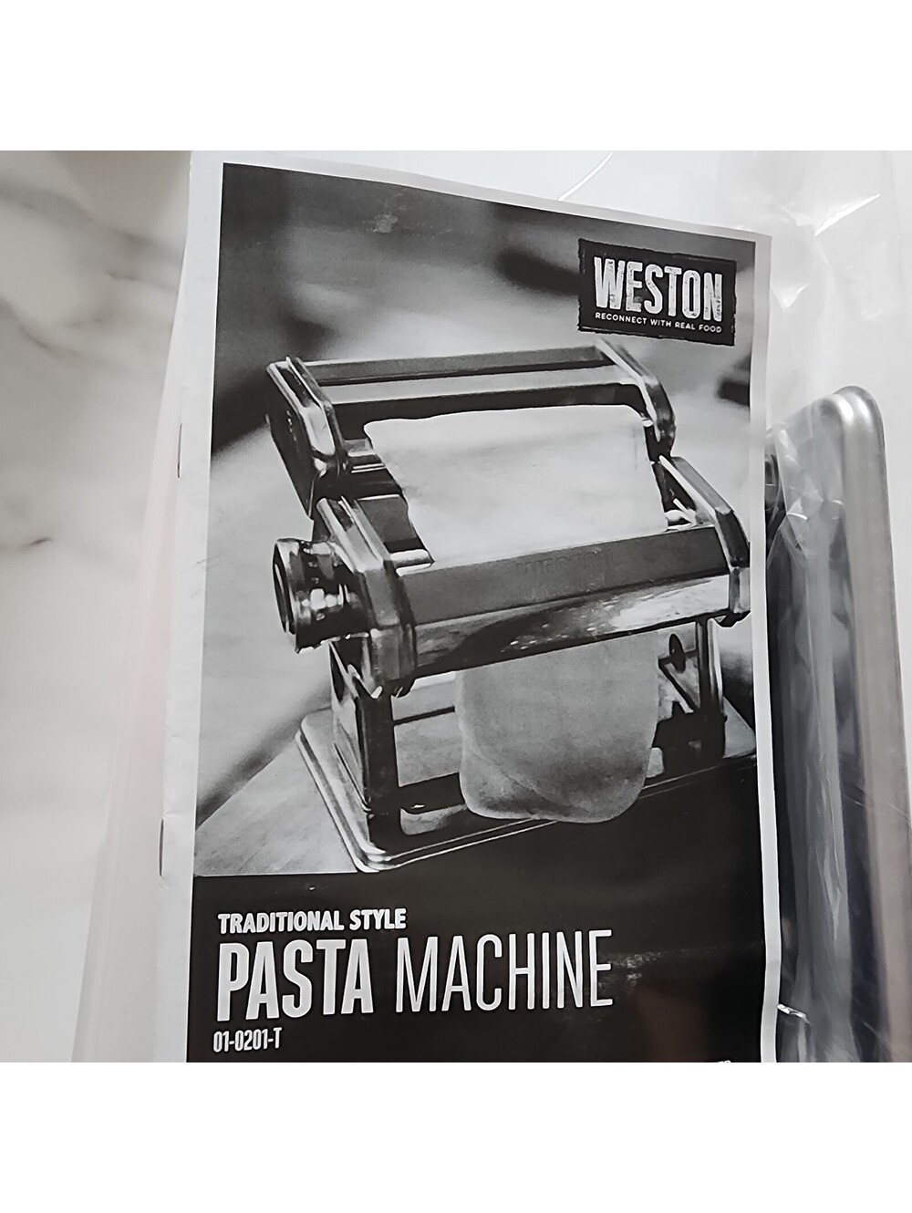 NEW Weston Traditional Style Stainless Steel Pasta Machine Roller Maker No Box - Picture 2 of 8